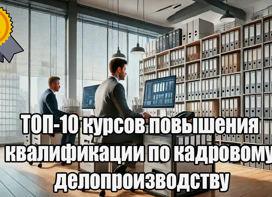 ТОП-10 курсов повышения квалификации по кадровому делопроизводству (2026): удостоверение за 1–6 недель